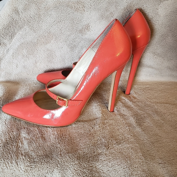 Colin Stuart Shoes - Colin Stuart Orange Stilletos
